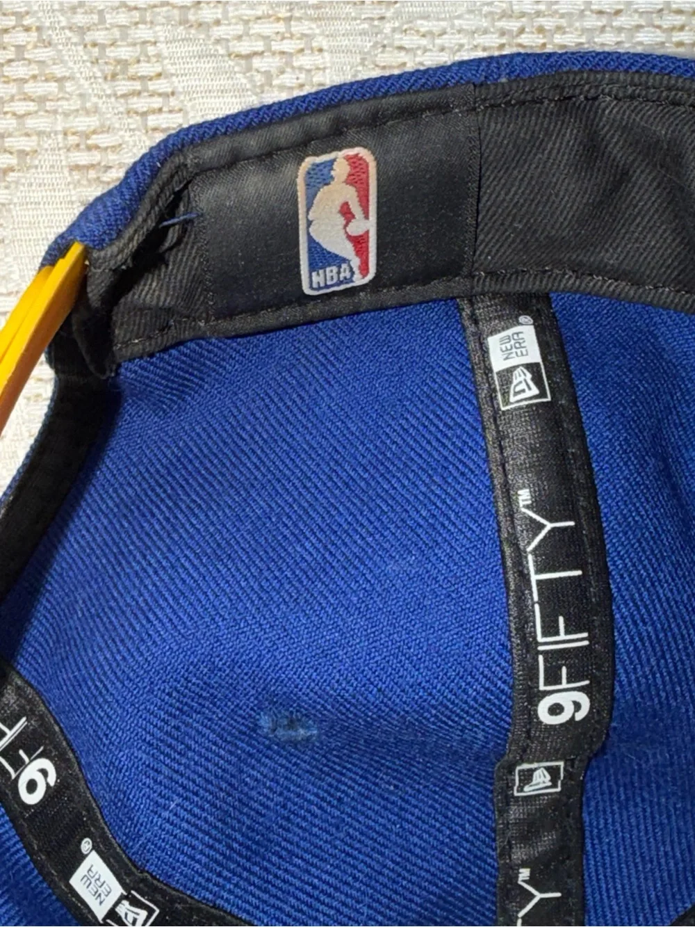 GOLDEN STATE WARRIORS New Era Snapback Cap Hat NBA Hardwood Classics